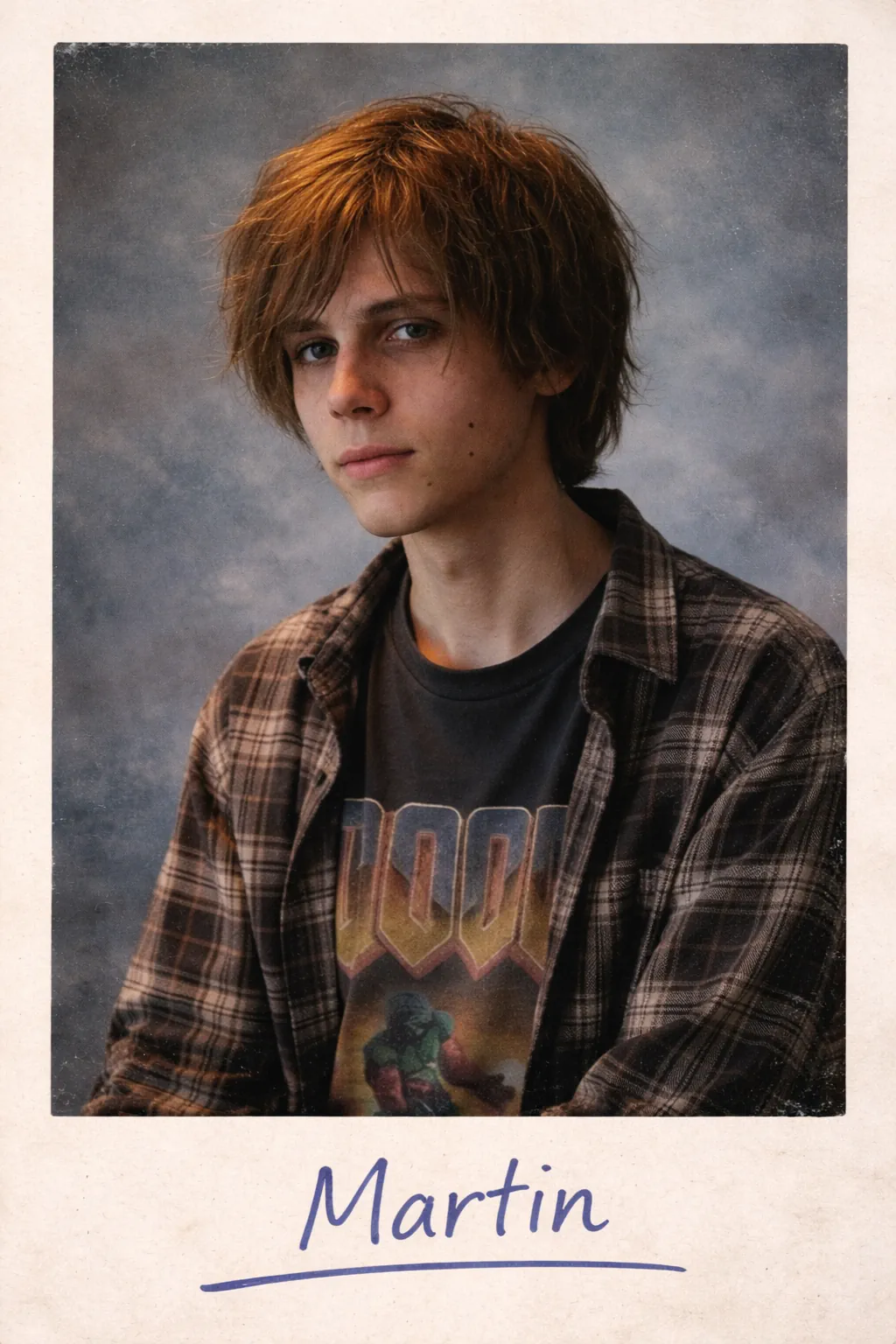 Ročenková fotografia Martina