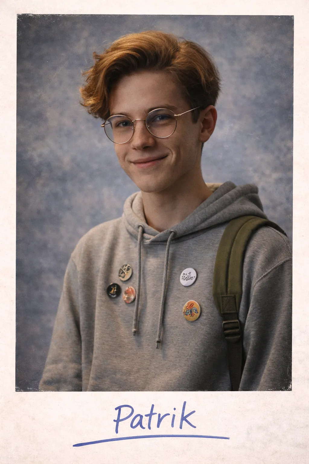 Ročenková fotografia Patrika