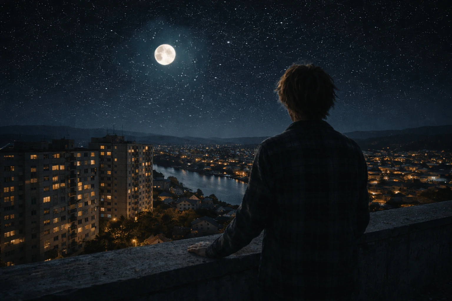 Strecha paneláku — miesto s nečakanou mágiou.