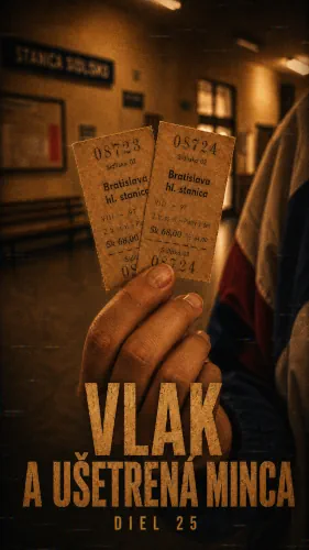 Vlak a ušetrená minca 